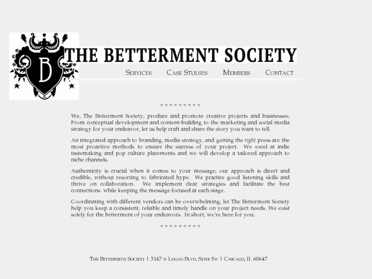 www.thebettermentsociety.com