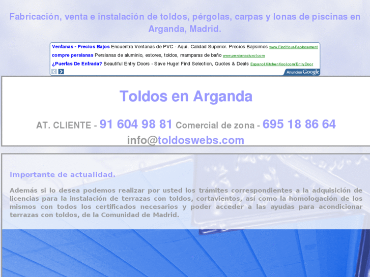 www.toldosenarganda.es