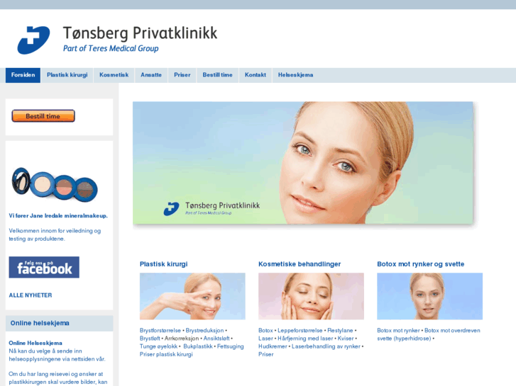 www.tonsbergprivatklinikk.no