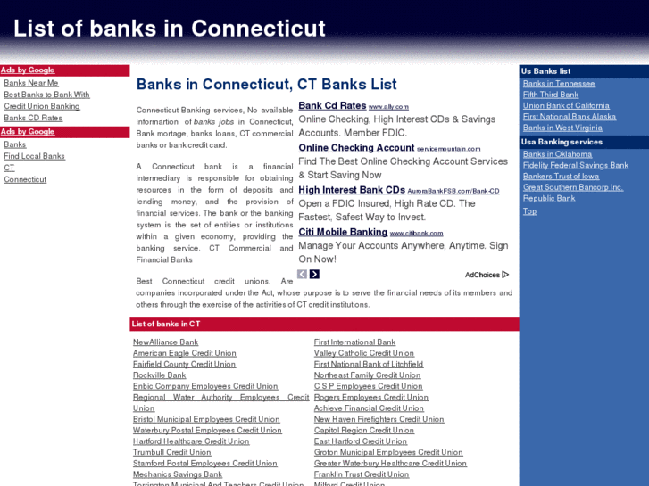 www.banksinconnecticut.net