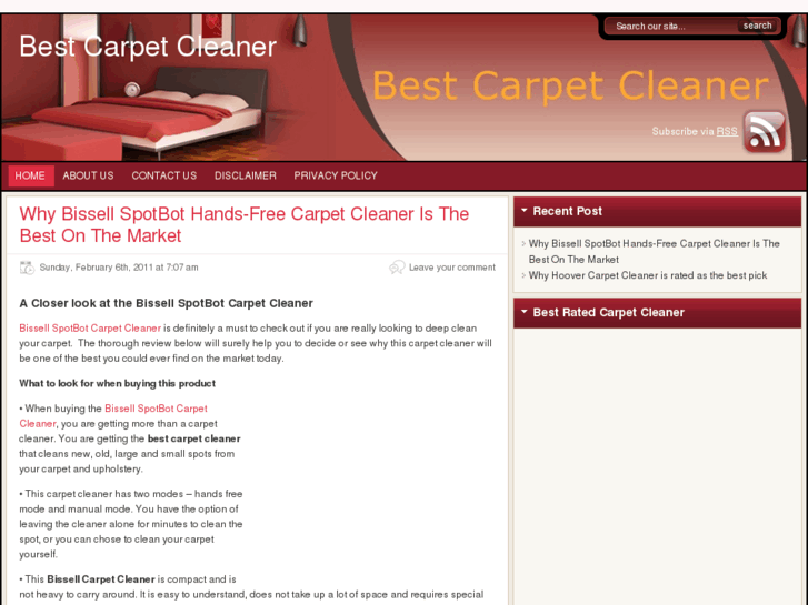 www.bestcarpetcleanermachine.net