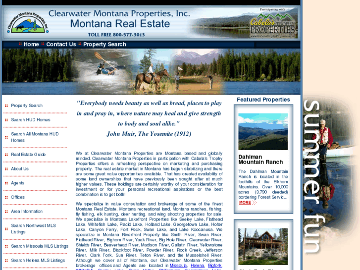 www.clearwatermontanaproperties.com