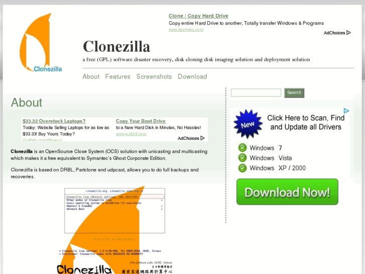 www.clonezilla.net