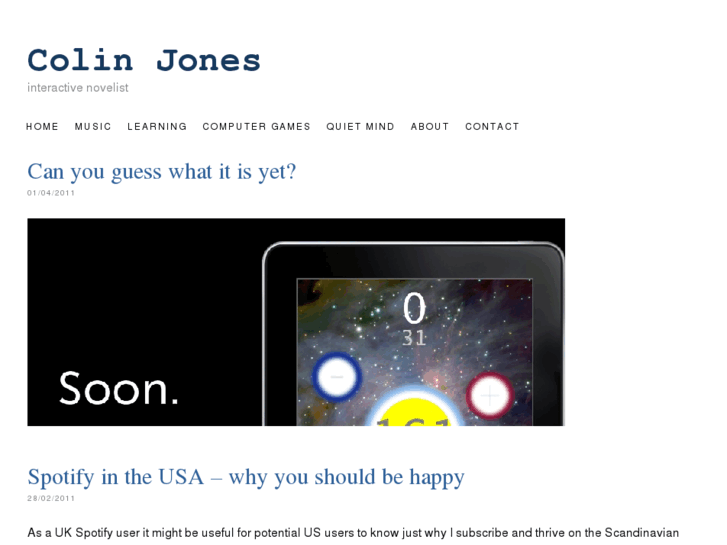 www.colin-jones.com