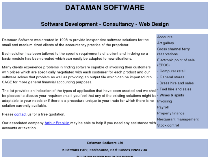 www.datamansoftware.com