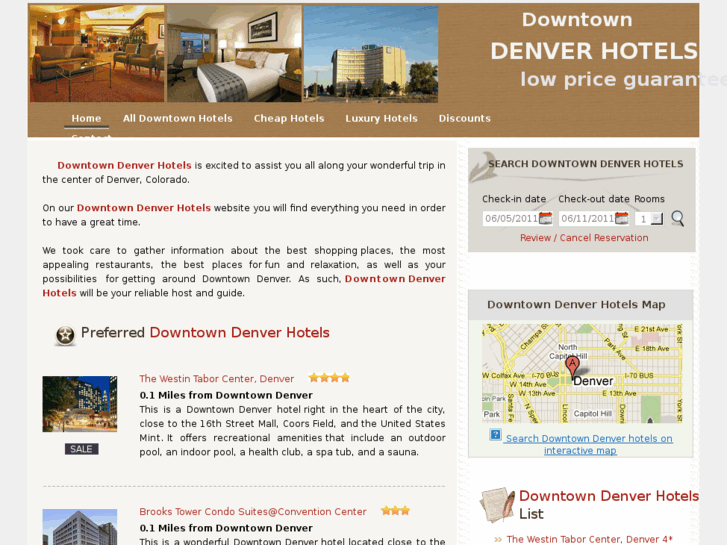 www.denverdowntownhotels.net