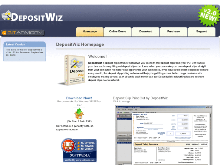 www.depositwiz.com