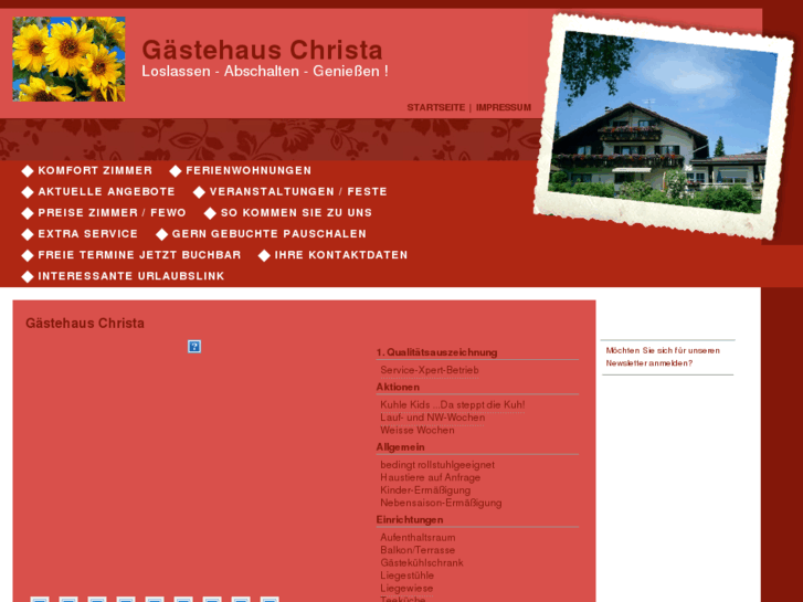 www.gaestehaus-christa.de