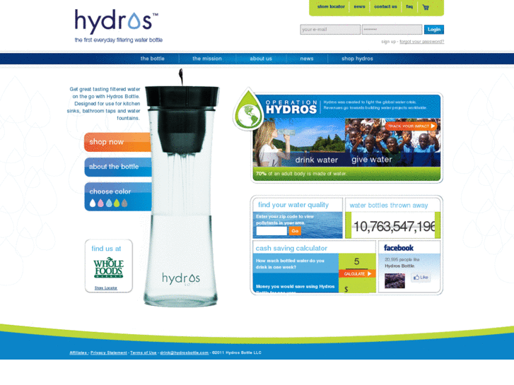 www.hydrosbottle.com