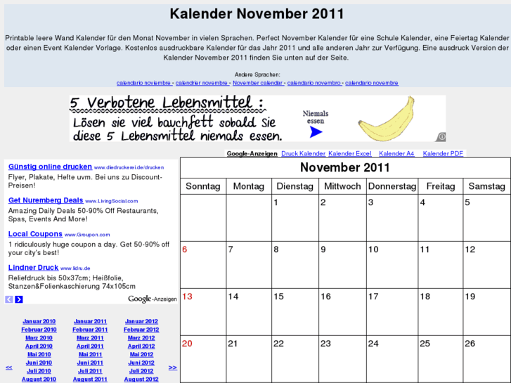 www.kalendernovember.com