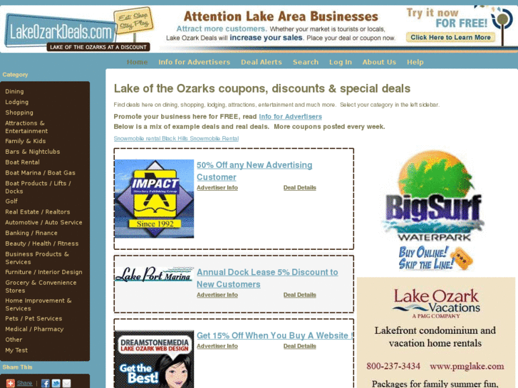 www.lakeozarkcoupons.com