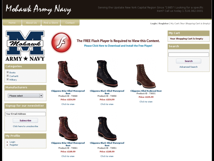 www.mohawkarmynavy.com