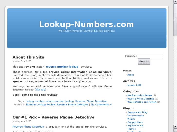 www.reverselookupnumbers.com