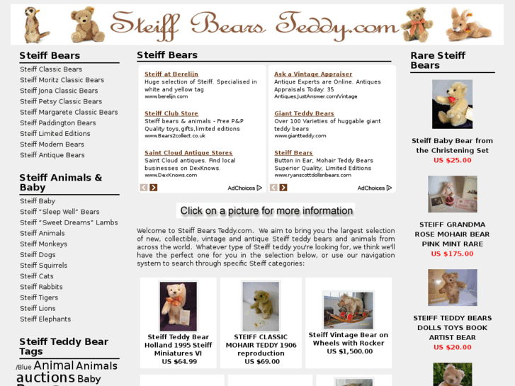 www.steiffbearsteddy.com