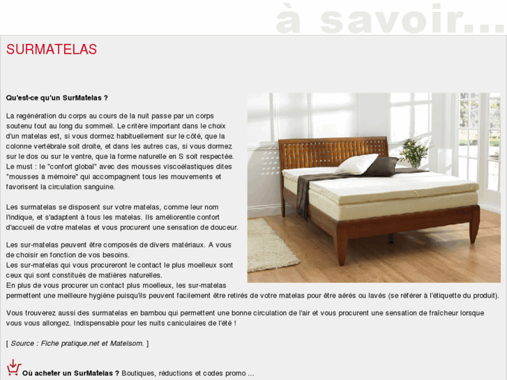 www.surmatelas.net