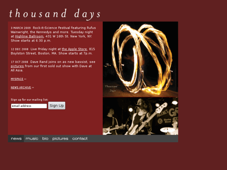 www.thousanddays.com