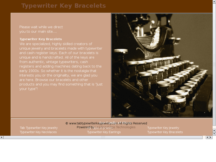 www.typewriterkeybracelets.com