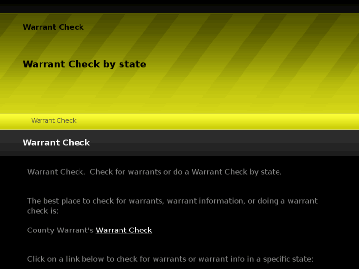 www.warrantcheck.org