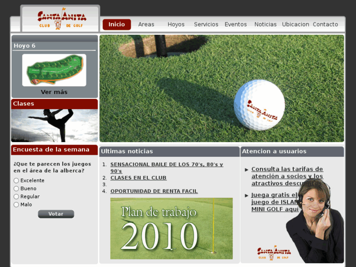 www.clubdegolfsantaanita.com.mx