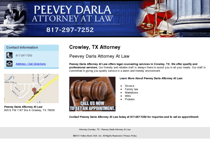 www.darlapeeveyattorney.com