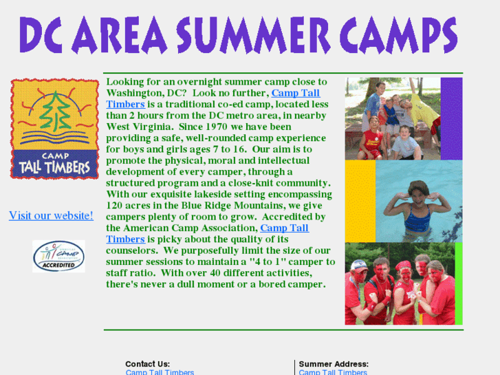 www.dcareasummercamps.com