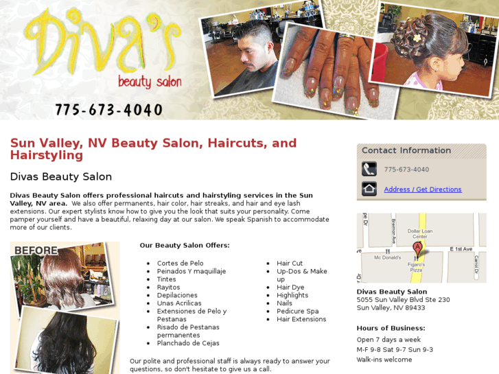 www.divasbeautysalonnv.com