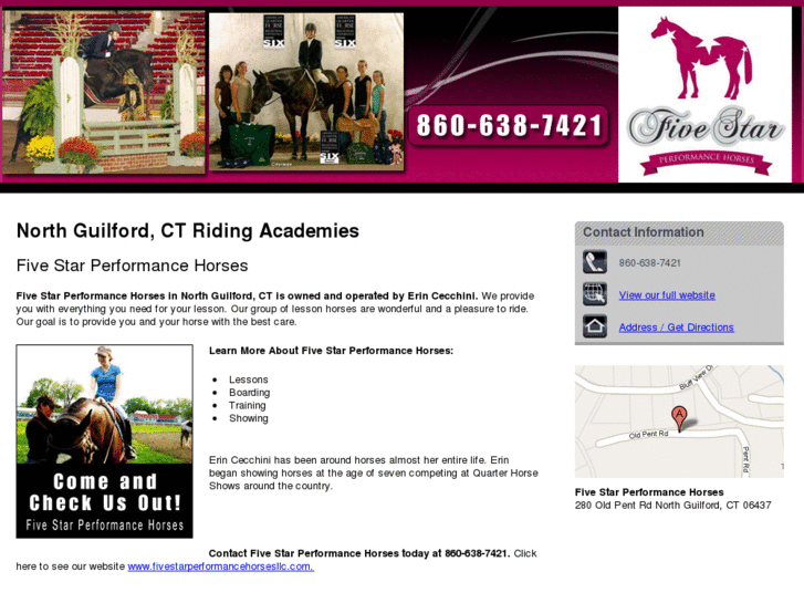 www.fivestarperformancehorsesct.com