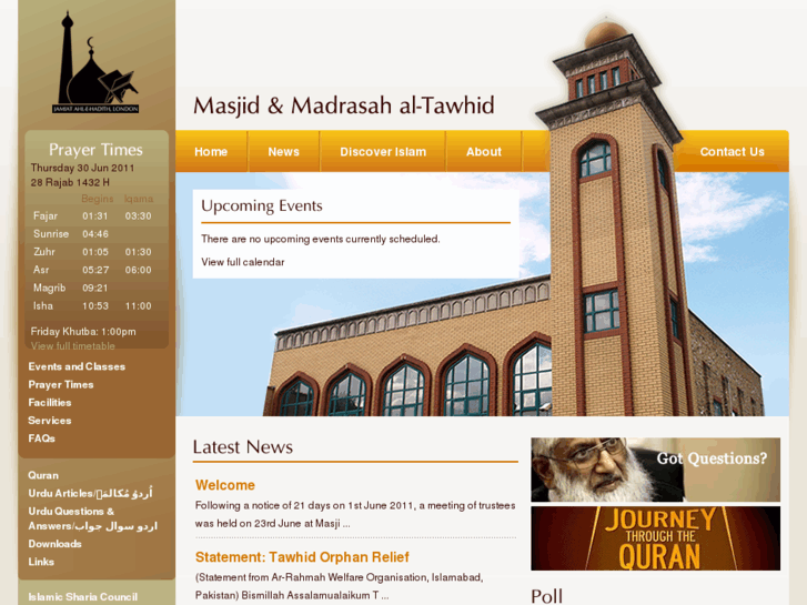 www.masjidtawhid.com