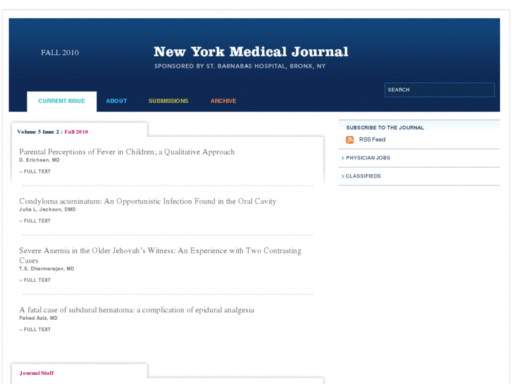 www.newyorkmedicaljournal.org