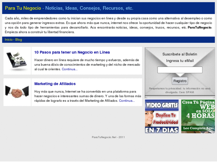 www.paratunegocio.net