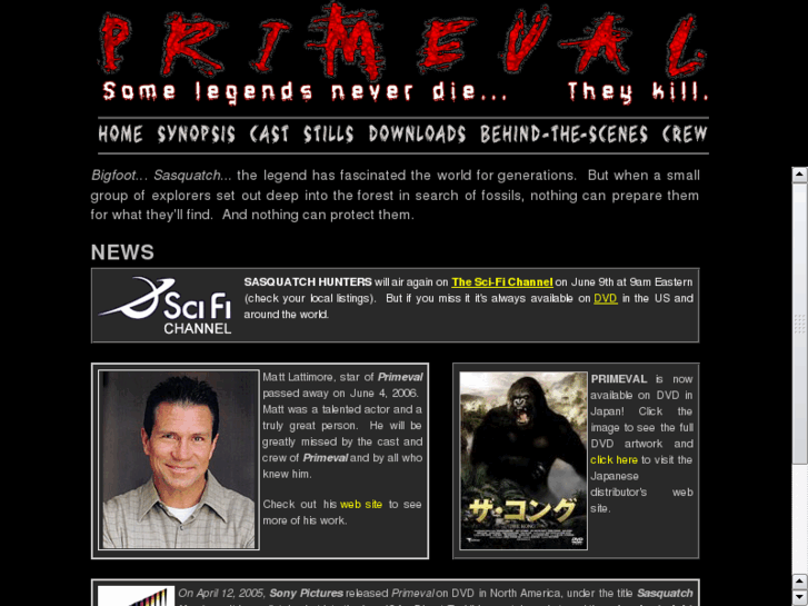 www.primevalmovie.com