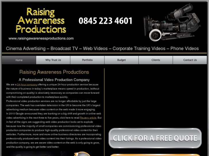 www.raisingawarenessproductions.com