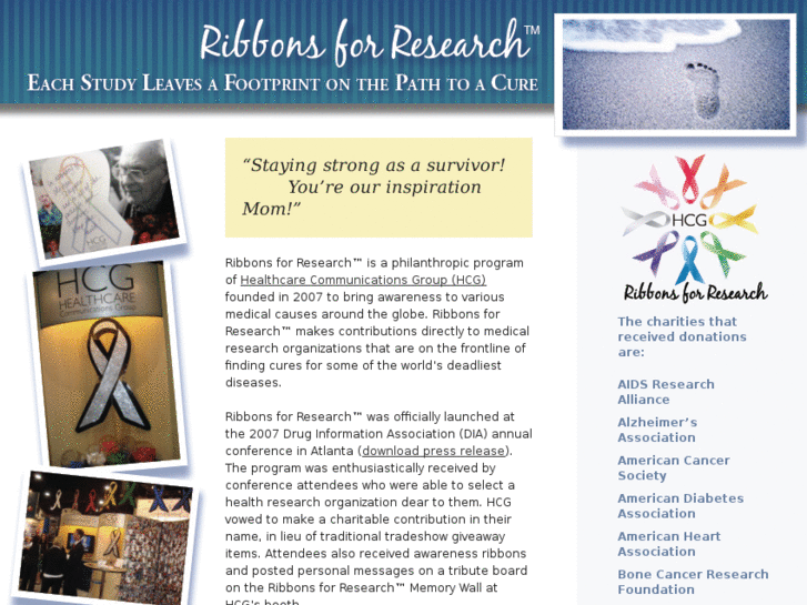 www.ribbonsforresearch.com