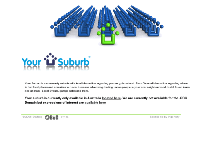 www.yoursuburb.org