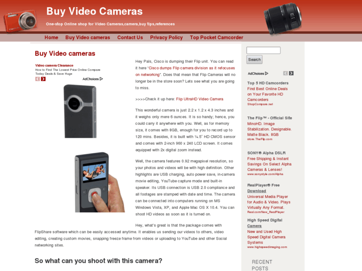 www.buyvideocameras.org