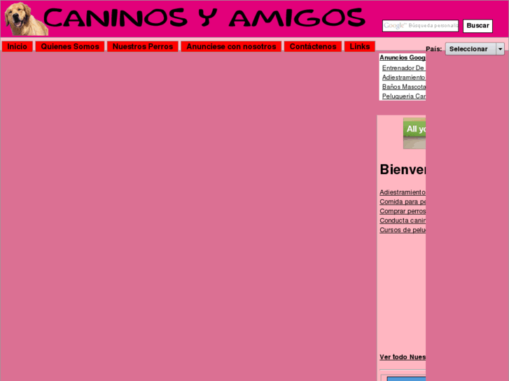 www.caninosyamigos.com