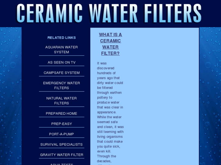 www.ceramicwaterfilter.info