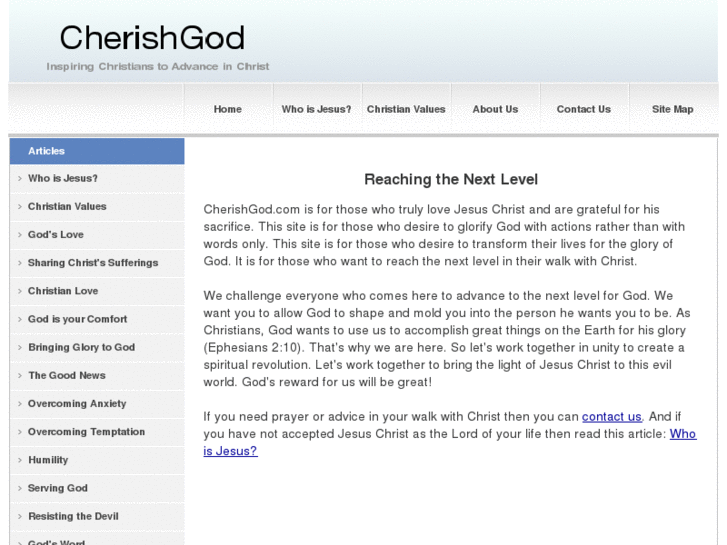 www.cherishgod.com