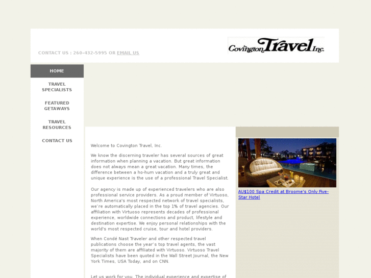 www.covingtontravelinc.com