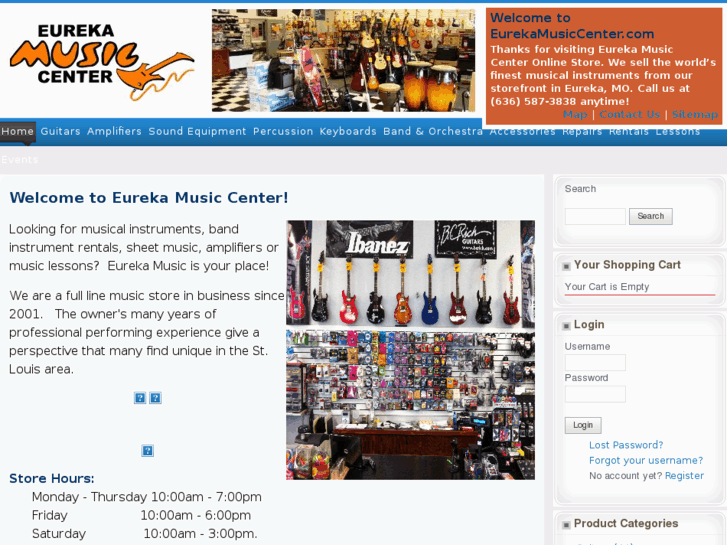 www.eurekamusiccenter.com