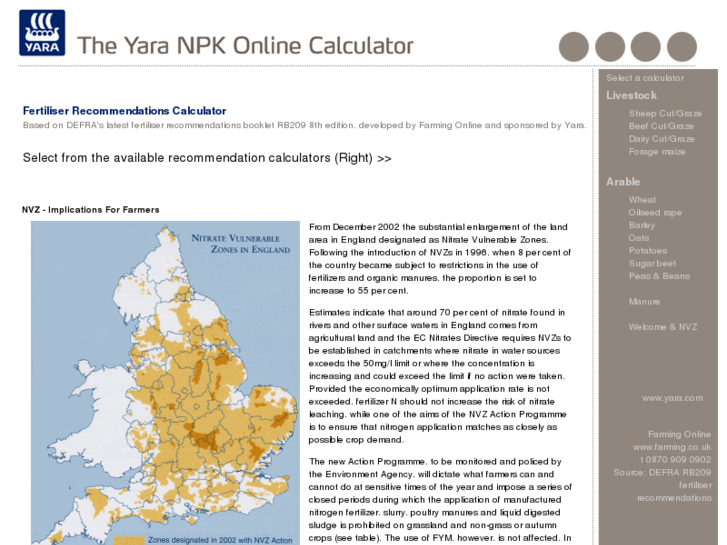 www.fertiliser-recommendations.co.uk
