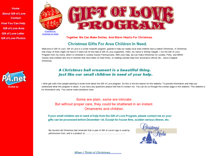 www.giftofloveprogram.net