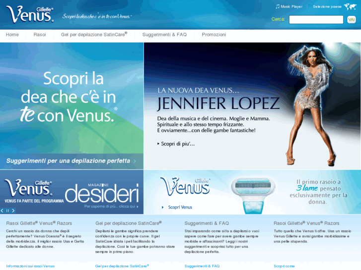 www.gillettevenus.it