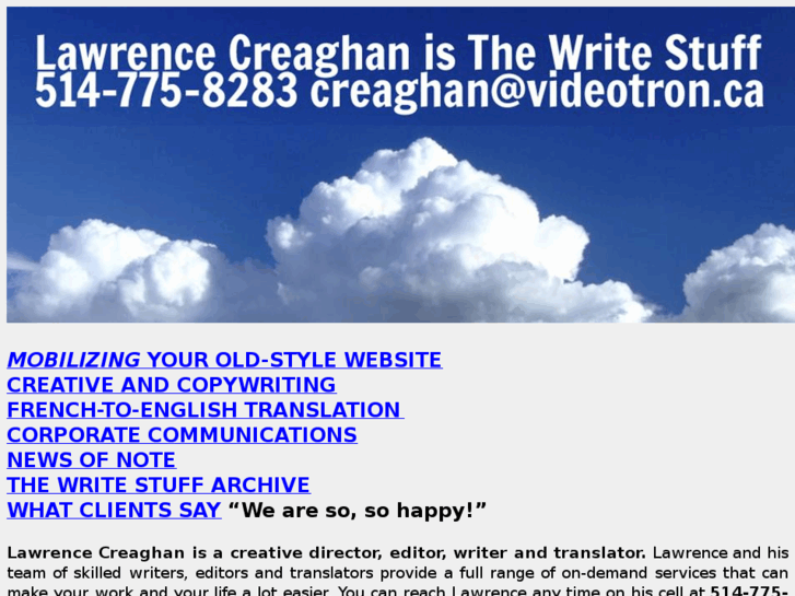 www.lawrencecreaghan.com