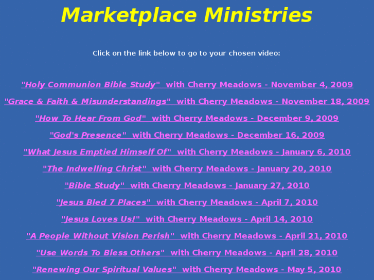 www.marketplace-ministries.com