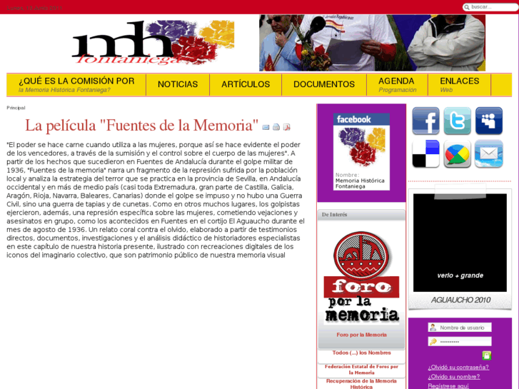 www.memoriahistoricafontaniega.es