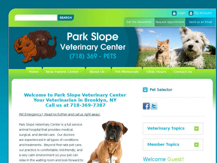 www.parkslopeveterinarycenter.com