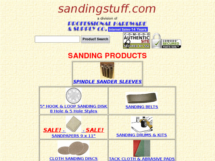 www.sandingstuff.com