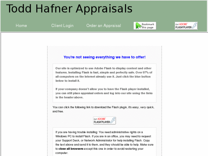 www.toddhafnerappraisals.com