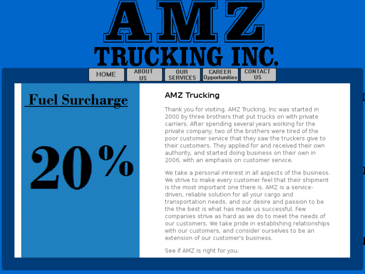 www.amztrucking.com